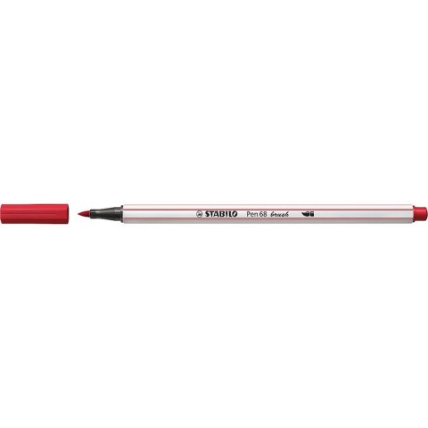 Flamaster Stabilo Pen 68 brush ciemnoczerwony 1 kol. (568/50) Flamaster Stabilo Pen 68 brush ciemnoczerwony 1 kol. (568/50)