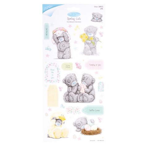 Ozdoba papierowa Me To You naklejki papierowe z brokatem spring chic postaci (mty-803104) Ozdoba papierowa Me To You naklejki papierowe z brokatem spring chic postaci (mty-803104)