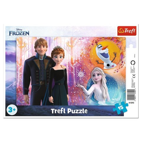Puzzle Trefl Frozen 2 Radosne wspomnienia 15 el. (31392) Puzzle Trefl Frozen 2 Radosne wspomnienia 15 el. (31392)
