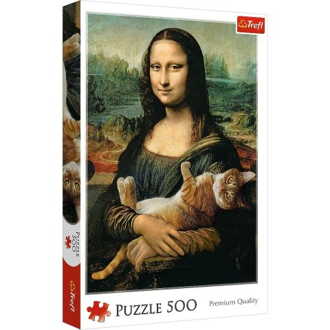 Puzzle Trefl Mona Lisa 500 el. (37294) Puzzle Trefl Mona Lisa 500 el. (37294)