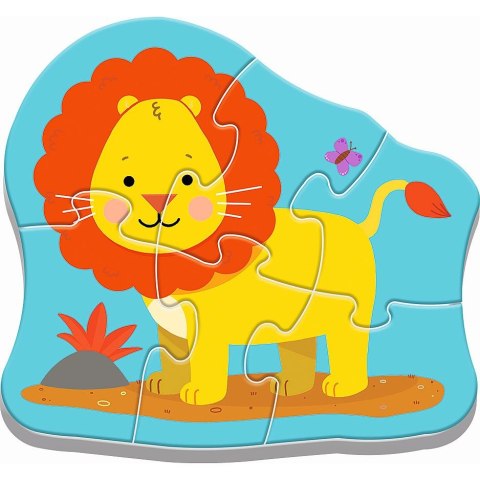 Puzzle Trefl puzzle baby classic zwierzatka na safari 18 el. (36073) Puzzle Trefl puzzle baby classic zwierzatka na safari 18 el. (36073)