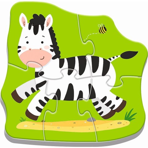 Puzzle Trefl puzzle baby classic zwierzatka na safari 18 el. (36073) Puzzle Trefl puzzle baby classic zwierzatka na safari 18 el. (36073)