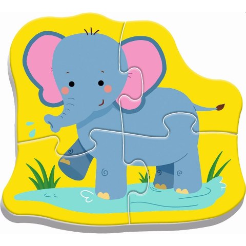 Puzzle Trefl puzzle baby classic zwierzatka na safari 18 el. (36073) Puzzle Trefl puzzle baby classic zwierzatka na safari 18 el. (36073)