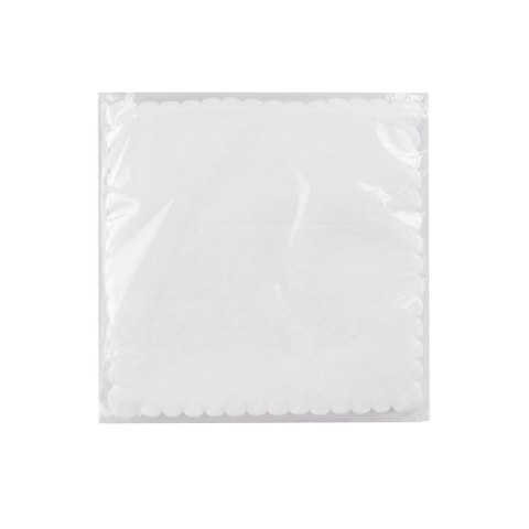Serwetki Arpex gastronomiczne 15x15 cm biała bibuła [mm:] 150x150 (D2904)