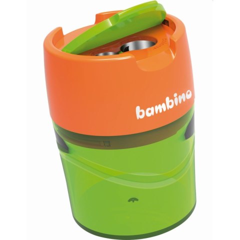 Temperówka Bambino MINI ZOO 2w1 mix plastik (5903235649776) Temperówka Bambino MINI ZOO 2w1 mix plastik (5903235649776)