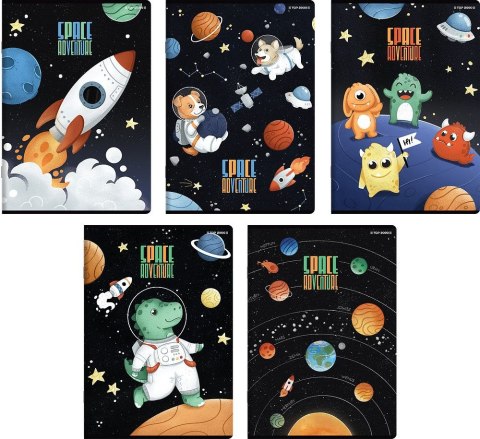Zeszyt Top 2000 SPACE ADVENTURE A5 32k. 70g krata (400182344) Zeszyt Top 2000 SPACE ADVENTURE A5 32k. 70g krata (400182344)