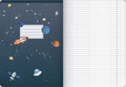Zeszyt Top 2000 SPACE ADVENTURE A5 32k. 70g krata (400182344) Zeszyt Top 2000 SPACE ADVENTURE A5 32k. 70g krata (400182344)
