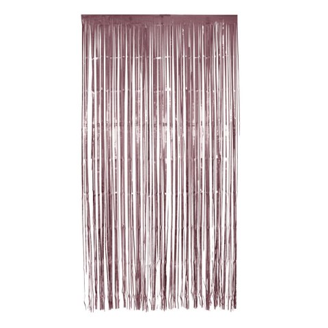 Dekoracja Arpex kurtyna złotoróżowa 100x200cm (HF3607) Dekoracja Arpex kurtyna złotoróżowa 100x200cm (HF3607)