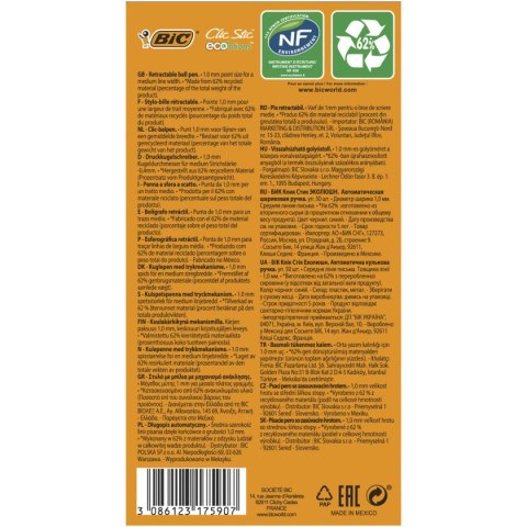 Długopis Bic niebieski 1,0mm (8806891) Długopis Bic niebieski 1,0mm (8806891)
