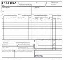 Druk samokopiujący Stolgraf faktura VAT 2/3 A4 brutto uniwersalna 2/3 A4 100k. (F13) Druk samokopiujący Stolgraf faktura VAT 2/3 A4 brutto uniwersalna 2/3 A4 100k. (F13)