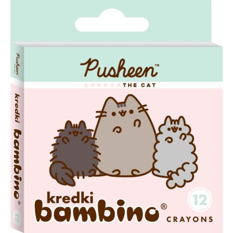 Kredki ołówkowe St.Majewski Pusheen 12k 5903235652066 12 kol. Kredki ołówkowe St.Majewski Pusheen 12k 5903235652066 12 kol.