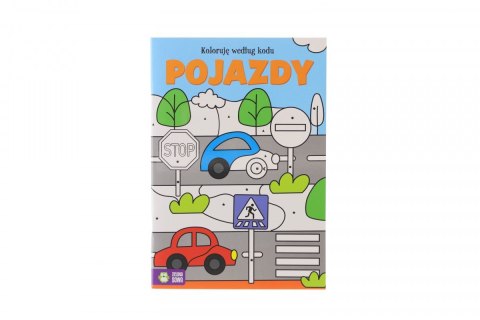 Książeczka edukacyjna Zielona Sowa Koloruję wedłu kodu. (Pojazdy.) Książeczka edukacyjna Zielona Sowa Koloruję wedłu kodu. (Pojazdy.)