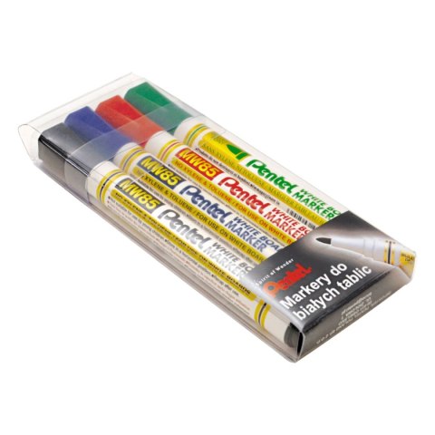 Marker suchościeralny Pentel, mix 1,9mm okrągła końcówka Marker suchościeralny Pentel, mix 1,9mm okrągła końcówka