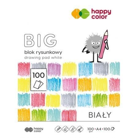 Blok rysunkowy A4 biała 100g 100k (HA 3710 2030-0B100) Blok rysunkowy A4 biała 100g 100k (HA 3710 2030-0B100)