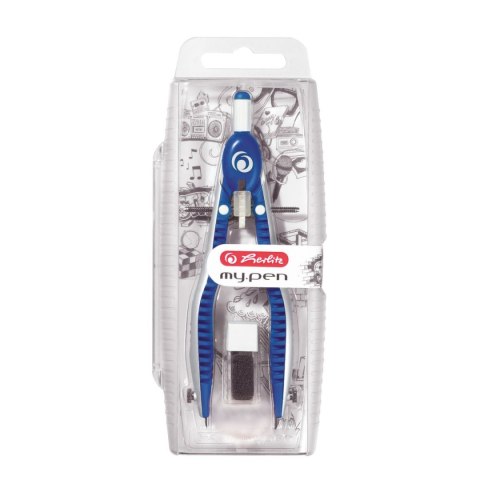 Cyrkiel Herlitz My Pen nieb/biały (50046768) Cyrkiel Herlitz My Pen nieb/biały (50046768)