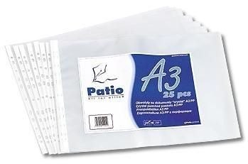 Koszulki na dokumenty Patio krystaliczne A3 kolor: bezbarwny typu U (401) Koszulki na dokumenty Patio krystaliczne A3 kolor: bezbarwny typu U (401)