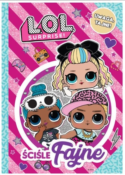 Książeczka edukacyjna Branded Toys L.O.L Surprise Ściśle fajne Książeczka edukacyjna Branded Toys L.O.L Surprise Ściśle fajne