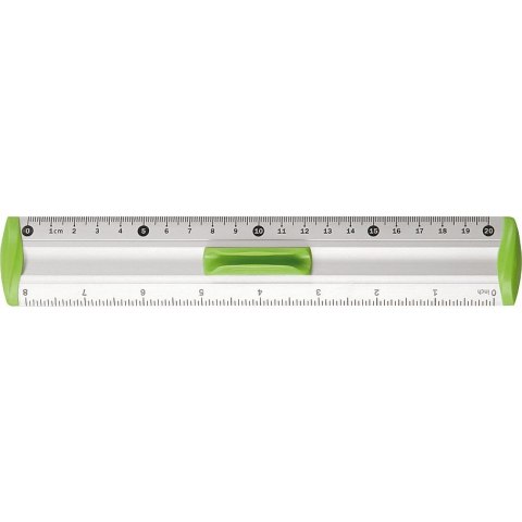 Linijka aluminiowa Tetis 20cm (BL040-NB) Linijka aluminiowa Tetis 20cm (BL040-NB)