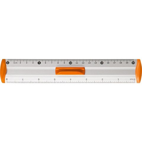 Linijka aluminiowa Tetis 20cm (BL040-NB) Linijka aluminiowa Tetis 20cm (BL040-NB)