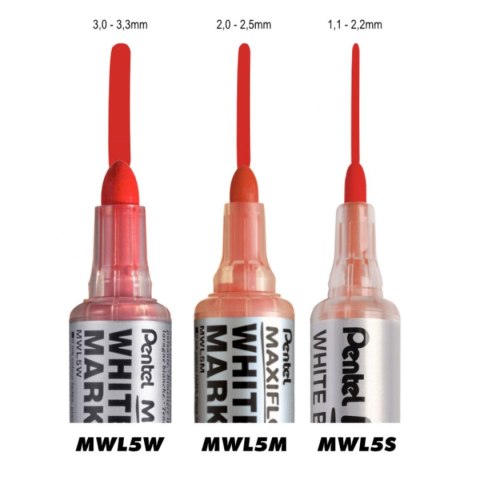 Marker suchościeralny Pentel, zielone 3-3,3mm okrągła końcówka (MWL5W-DX) Marker suchościeralny Pentel, zielone 3-3,3mm okrągła końcówka (MWL5W-DX)