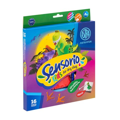 Masa plastyczna dla dzieci Astra DINOZAURY Sensorio Kids mix (336123024) Masa plastyczna dla dzieci Astra DINOZAURY Sensorio Kids mix (336123024)