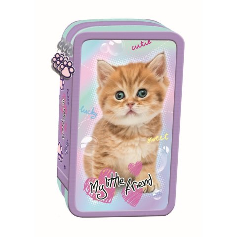 Piórnik St.Majewski MY LITTLE FRIEND KITTY pastel POTRÓJNY 5903235668876 (Z WYPOSAŻENIEM) Piórnik St.Majewski MY LITTLE FRIEND KITTY pastel POTRÓJNY 5903235668876 (Z WYPOSAŻENIEM)
