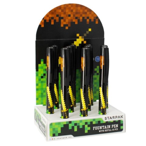Pióro kulkowe na naboje Starpak (491421) Pióro kulkowe na naboje Starpak (491421)