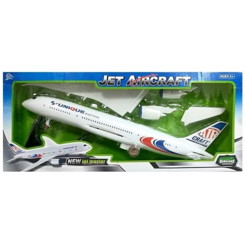 Samolot Lean 1:52 Napęd Frykcyjny Dźwięk Światła (5391) Samolot Lean 1:52 Napęd Frykcyjny Dźwięk Światła (5391)
