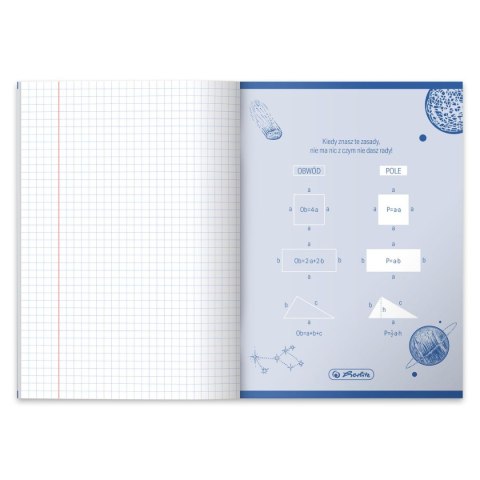 Zeszyt Herlitz The Hero A5 16k. 70g krata (9554064) Zeszyt Herlitz The Hero A5 16k. 70g krata (9554064)