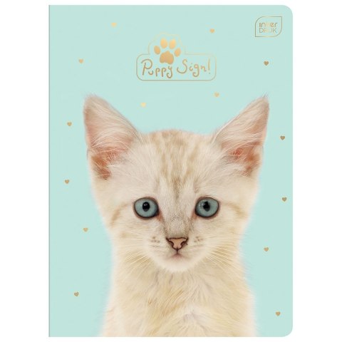 Zeszyt Interdruk PUPPY SIGN A5 32k. 70g krata (ZE32#PUP) Zeszyt Interdruk PUPPY SIGN A5 32k. 70g krata (ZE32#PUP)