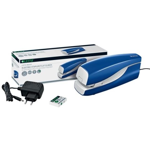 Zszywacz elektryczny Leitz Nexxt Series niebieski 20k. plastik (55330035) Zszywacz elektryczny Leitz Nexxt Series niebieski 20k. plastik (55330035)