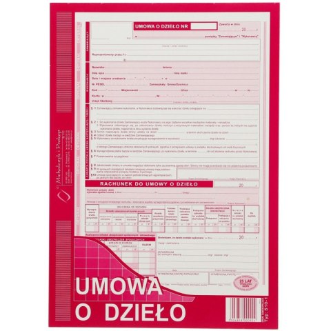 Druk offsetowy Michalczyk i Prokop Umowa o dzieło z rachunkiem A4 A4 40k. (510-1) Druk offsetowy Michalczyk i Prokop Umowa o dzieło z rachunkiem A4 A4 40k. (510-1)