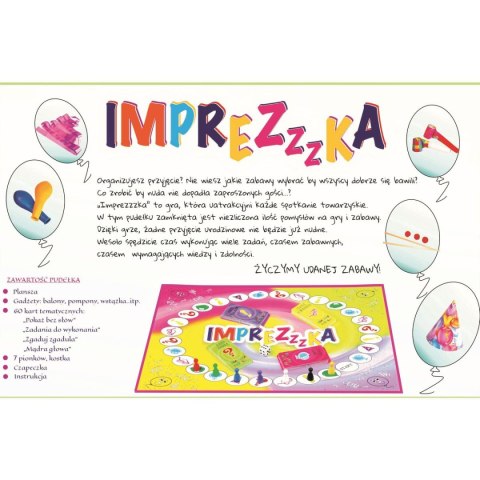 Gra planszowa Abino imprezzzka IMPREZKA Gra planszowa Abino imprezzzka IMPREZKA