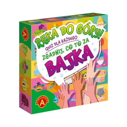 Gra planszowa Alexander Ręka do góry!- Zgadnij co to za bajka Gra planszowa Alexander Ręka do góry!- Zgadnij co to za bajka