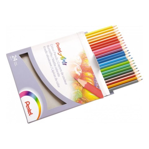 Kredki ołówkowe Pentel 24 kol. (CB8-24U) Kredki ołówkowe Pentel 24 kol. (CB8-24U)