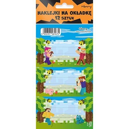Naklejka na zeszyt Henry Gra 2 (5905701481675) Naklejka na zeszyt Henry Gra 2 (5905701481675)