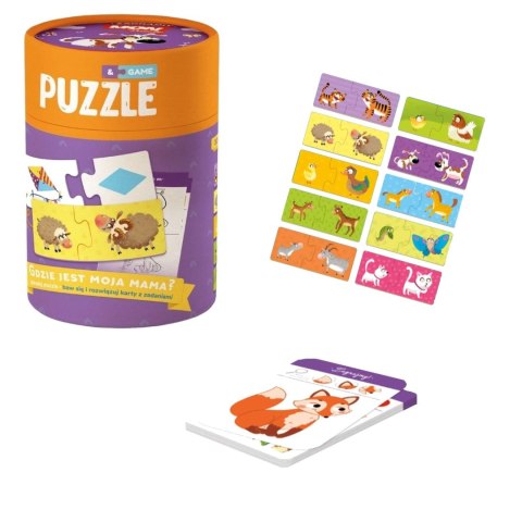 Puzzle Dodo Gdzie jest moja mama 10x2 el. (MON200101) Puzzle Dodo Gdzie jest moja mama 10x2 el. (MON200101)