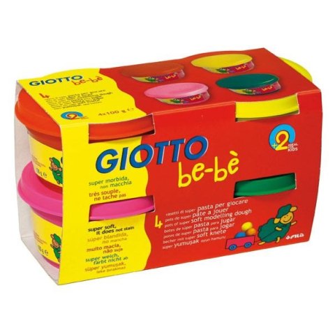 Ciastolina Giotto 4 kol. bebe 400g (464902) Ciastolina Giotto 4 kol. bebe 400g (464902)