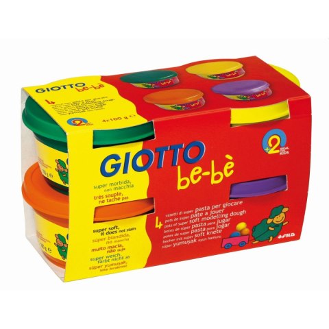 Ciastolina Giotto 4 kol. bebe 400g (464903) Ciastolina Giotto 4 kol. bebe 400g (464903)