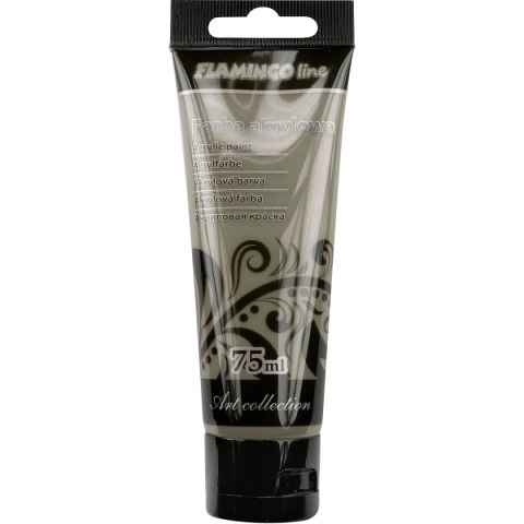 Farba akrylowa Flamingo Line kolor: szary 75ml (097) Farba akrylowa Flamingo Line kolor: szary 75ml (097)