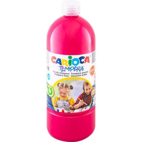 Farba tempera Carioca kolor: różowy 1000ml 1 kolor. (170-2641) Farba tempera Carioca kolor: różowy 1000ml 1 kolor. (170-2641)