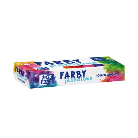 Farby plakatowe Oxford kolor: mix 20ml 10 kolor. (400167101) Farby plakatowe Oxford kolor: mix 20ml 10 kolor. (400167101)