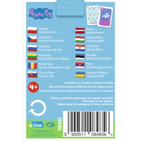 Karty Trefl Disney Swinka Peppa 32,40,41.0 (08485) 25 sztuk Karty Trefl Disney Swinka Peppa 32,40,41.0 (08485) 25 sztuk