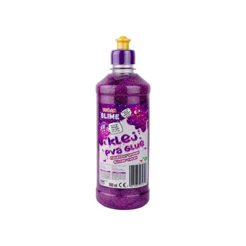 Klej artystyczny Tuban brokatowy fioletowy 500ml (TU3431) Klej artystyczny Tuban brokatowy fioletowy 500ml (TU3431)