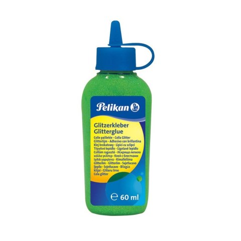 Klej w płynie Pelikan brokatowy 60ml (300339) Klej w płynie Pelikan brokatowy 60ml (300339)