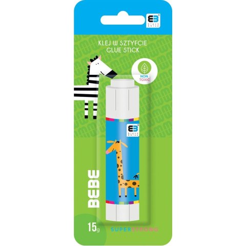 Klej w sztyfcie Interdruk BB KIDS 15g (IKLSZTR15BBK) Klej w sztyfcie Interdruk BB KIDS 15g (IKLSZTR15BBK)