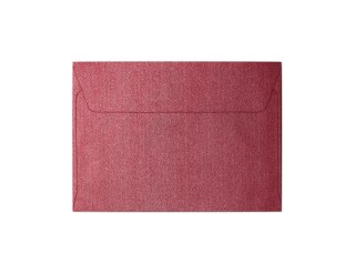 Koperta Galeria Papieru pearl C6 czerwona (280217) 10 sztuk