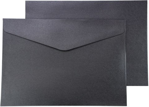 Koperta Galeria Papieru pearl czarny C5 czarny (280677) 10 sztuk Koperta Galeria Papieru pearl czarny C5 czarny (280677) 10 sztuk