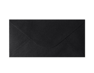 Koperta Galeria Papieru pearl czarny DL czarny (280177) 10 sztuk