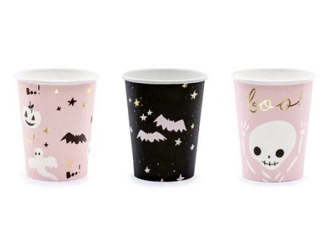 Kubek jednorazowy Partydeco Boo!, mix 220ml (KPP61-EU1) Kubek jednorazowy Partydeco Boo!, mix 220ml (KPP61-EU1)